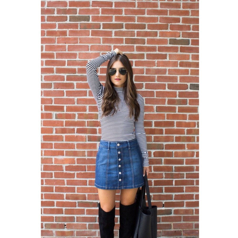Jean skirt